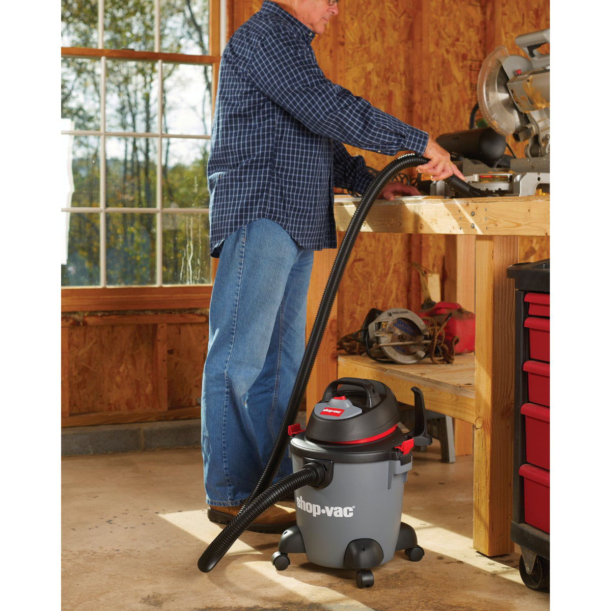 Shop Vac Quiet 5 Gal. 2.0Peak HP Wet/Dry Vacuum Do it Best