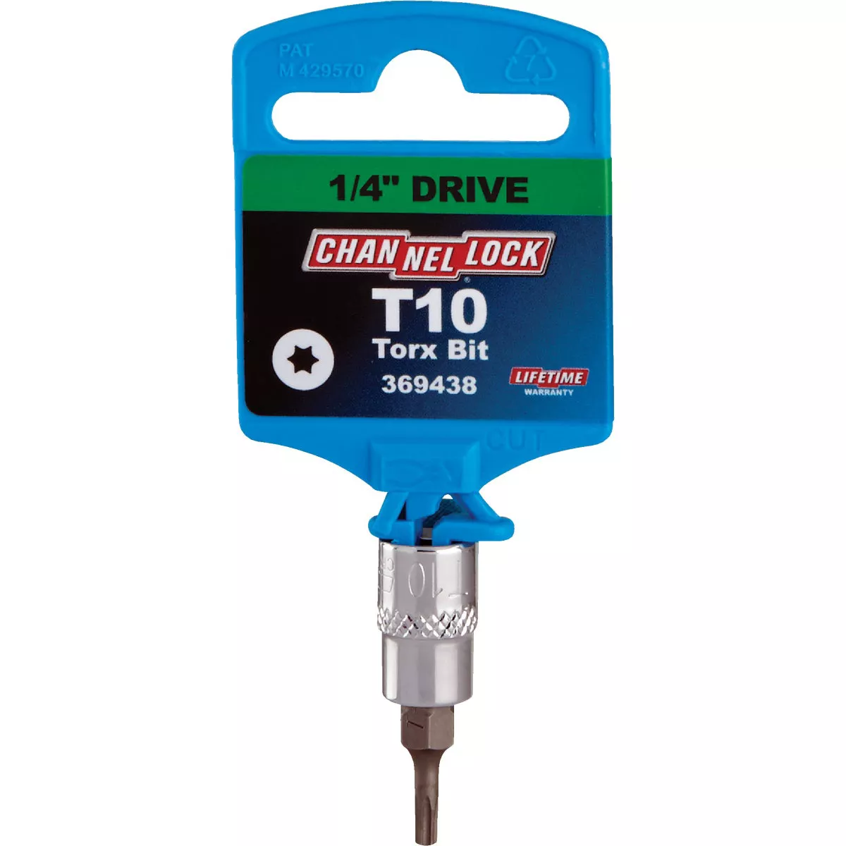 Channellock 1/4 In. Drive T10 6-Point Torx Bit Socket - photo 2