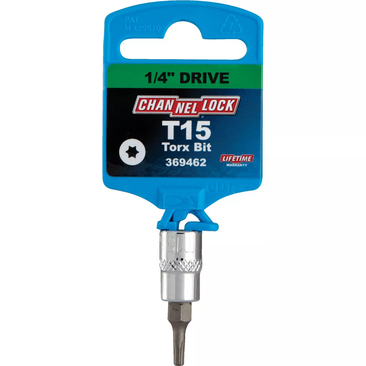 Channellock 1/4 In. Drive T15 6-Point Torx Bit Socket - photo 2