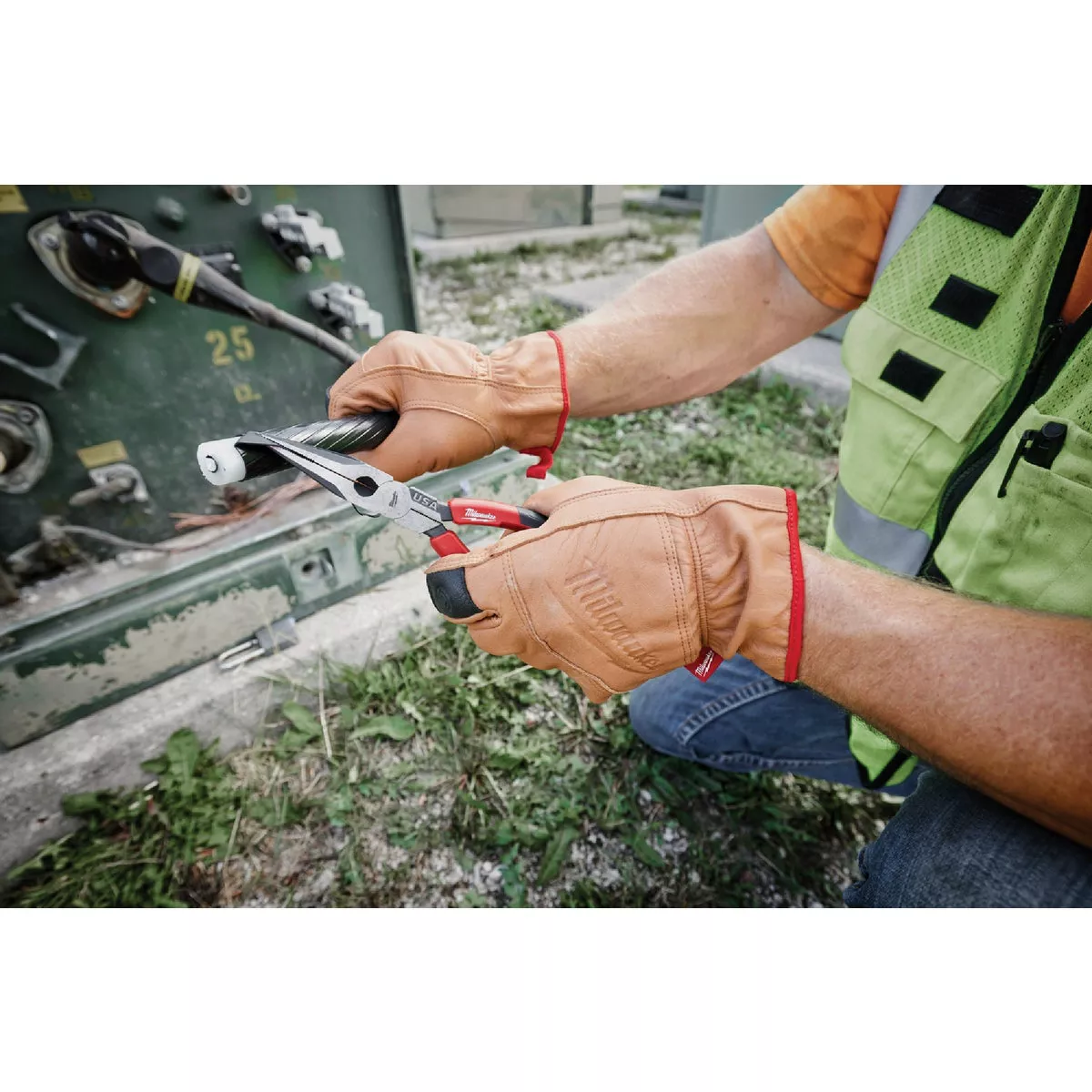 Milwaukee 8 In. Comfort Grip Long Nose Pliers (USA) - photo 5
