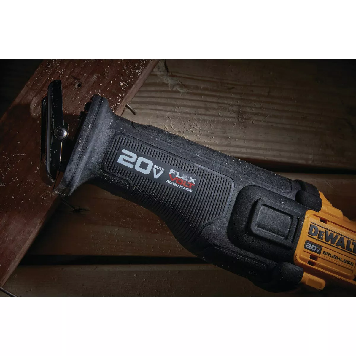 DEWALT 20V MAX Brushless Cordless Reciprocating Saw with FLEXVOLT Advantage (Tool Only) - photo 2