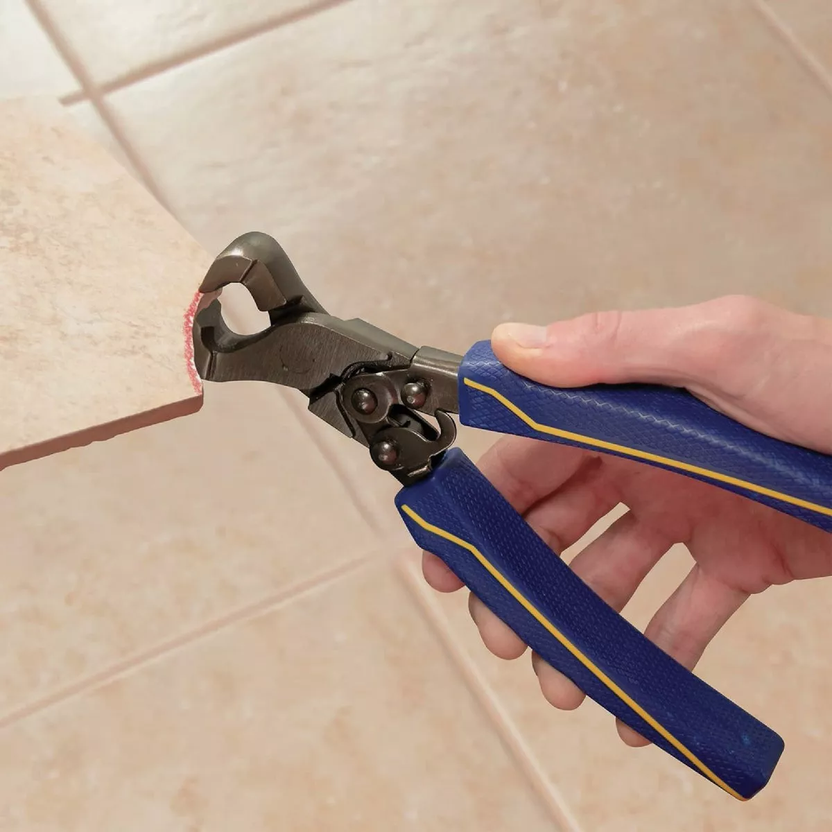 QEP 9 in. Compound Tile Nipper with Tungsten Carbide Tips for All Tile Types up to 1/4 in. Thick - photo 2