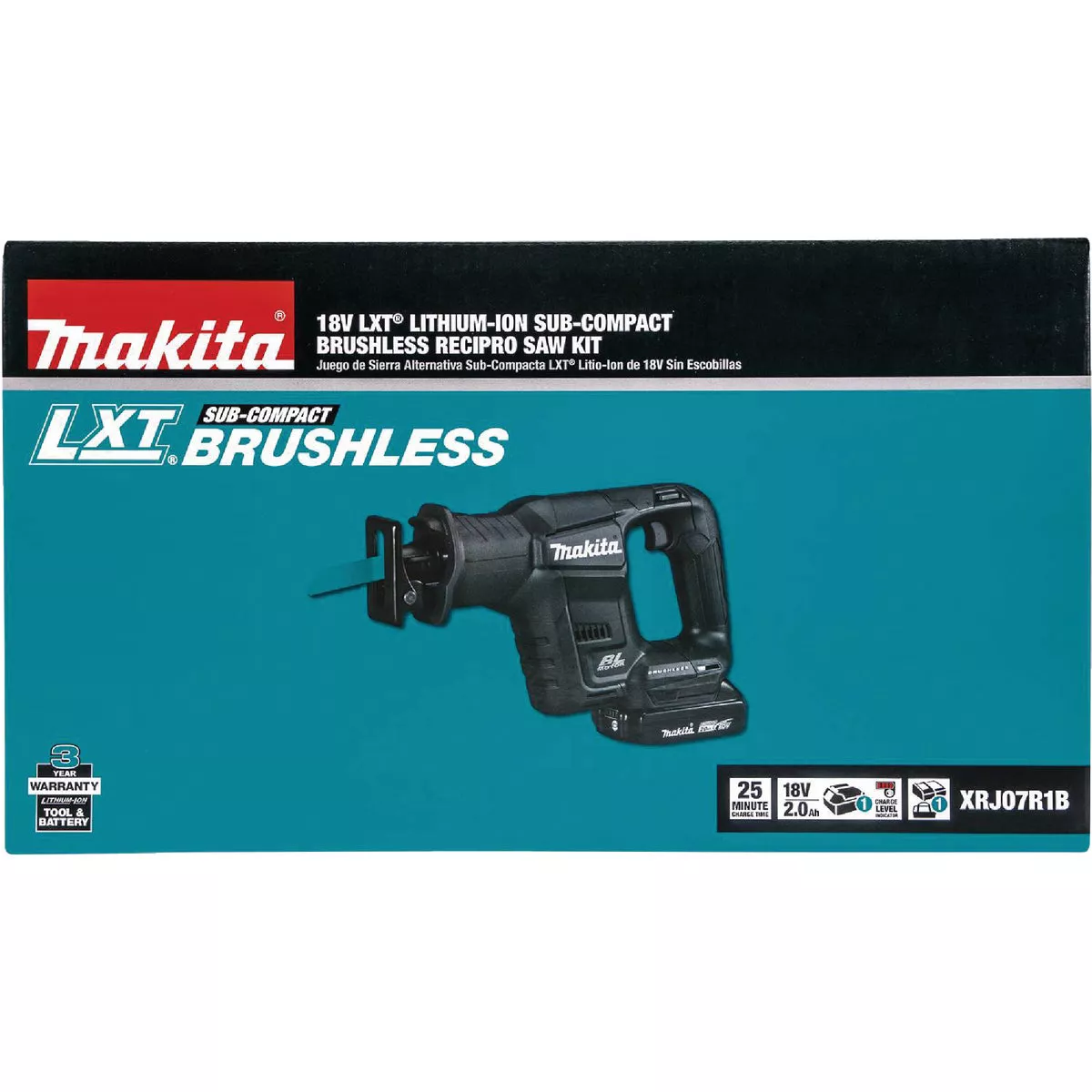 Makita 18V LXT Lithium-Ion Brushless Sub-Compact Cordless Reciprocating Saw Kit - photo 13