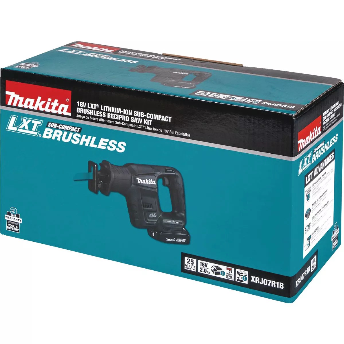 Makita 18V LXT Lithium-Ion Brushless Sub-Compact Cordless Reciprocating Saw Kit - photo 16