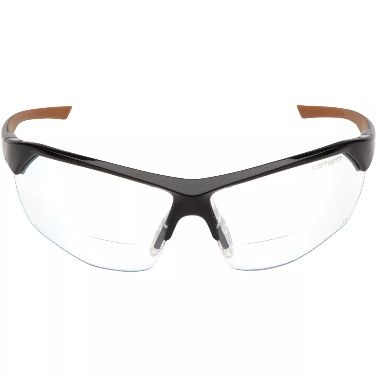 Carhartt Braswell Black Frame Reader Safety Glasses with Clear Anti-Fog Lenses, 1.5 Diopter - photo 2