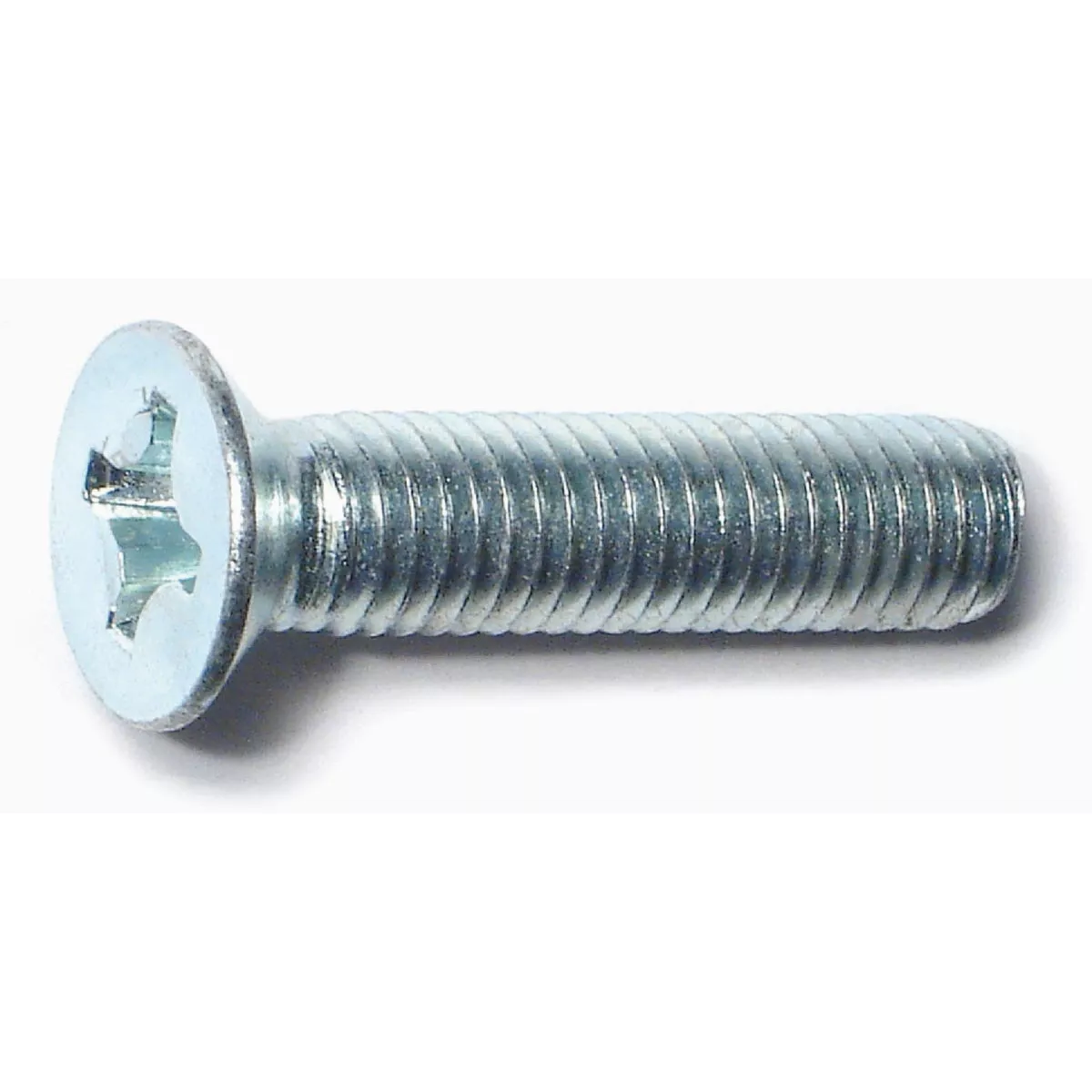 Midwest Fastener 8mm-1.25 x 35mm Zinc Plated Class 4.8 Steel Coarse Thread Phillips Flat Head Machine Screws (10 Ct.)