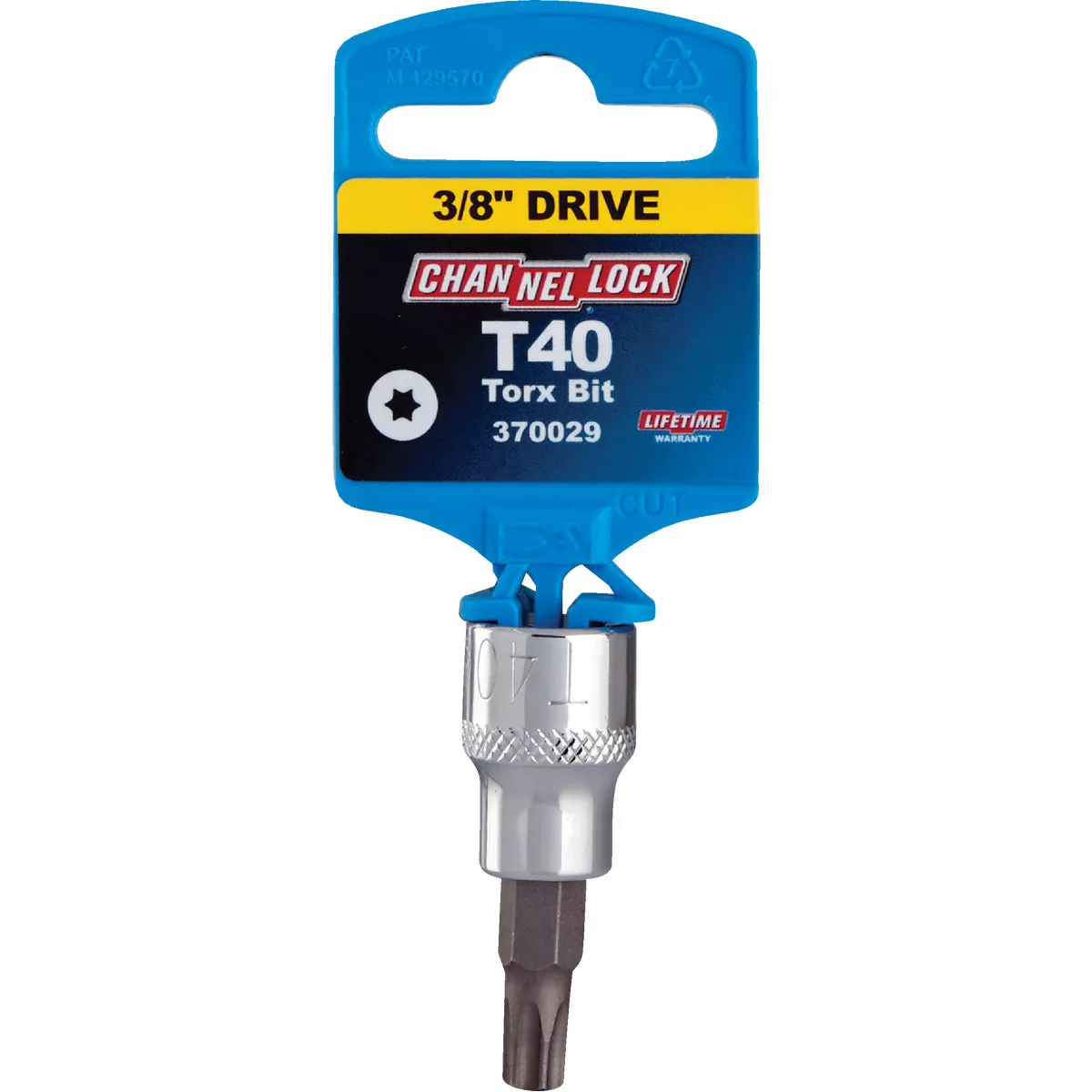 Channellock 3/8 In. Drive T40 6-Point Torx Bit Socket - photo 2