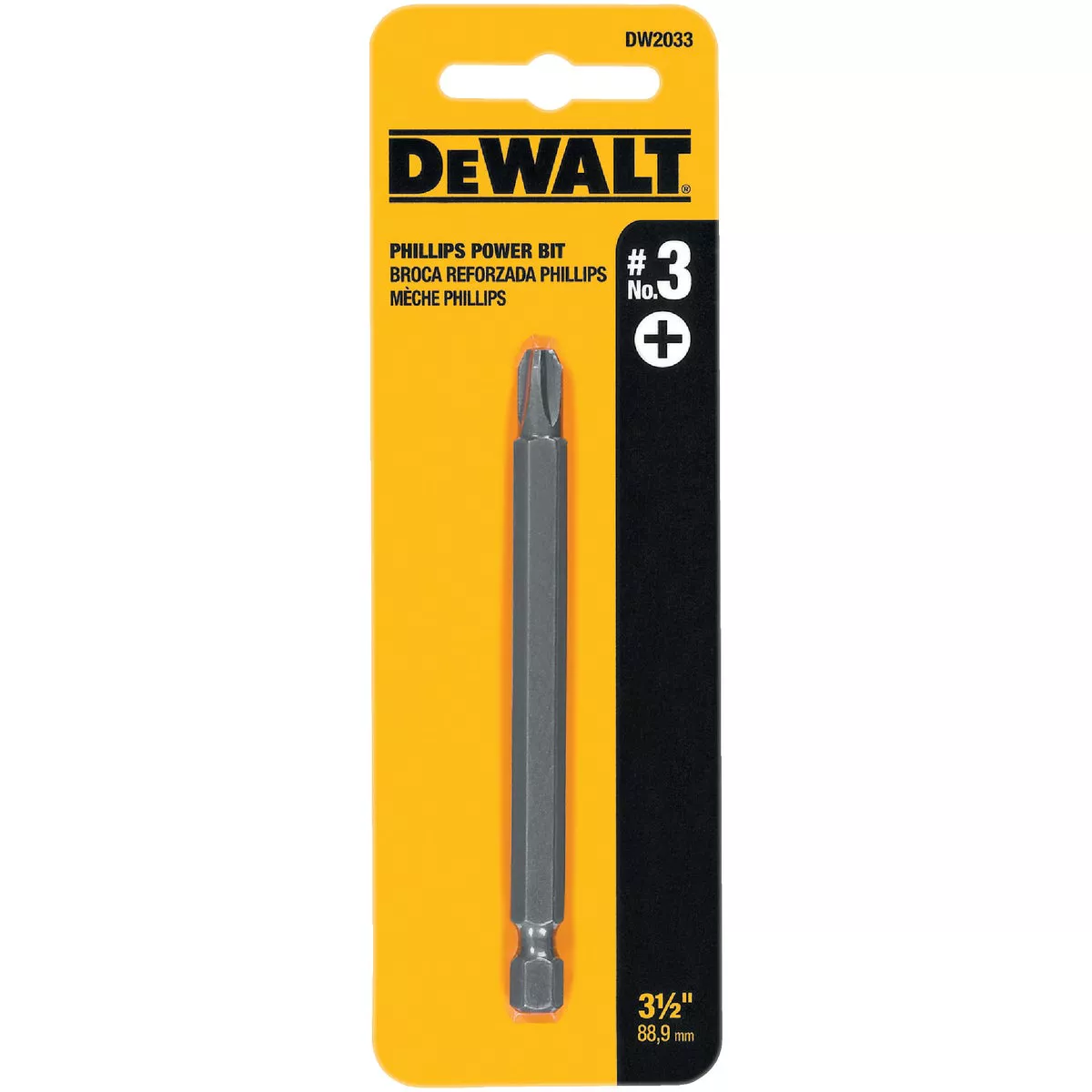 DEWALT Phillips #3 3-1/2 In. 1/4 In. Power Screwdriver Bit - photo 2