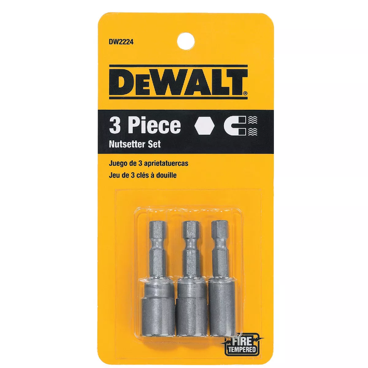 DEWALT 3-Piece Magnetic Nutdriver Bit Set - photo 2