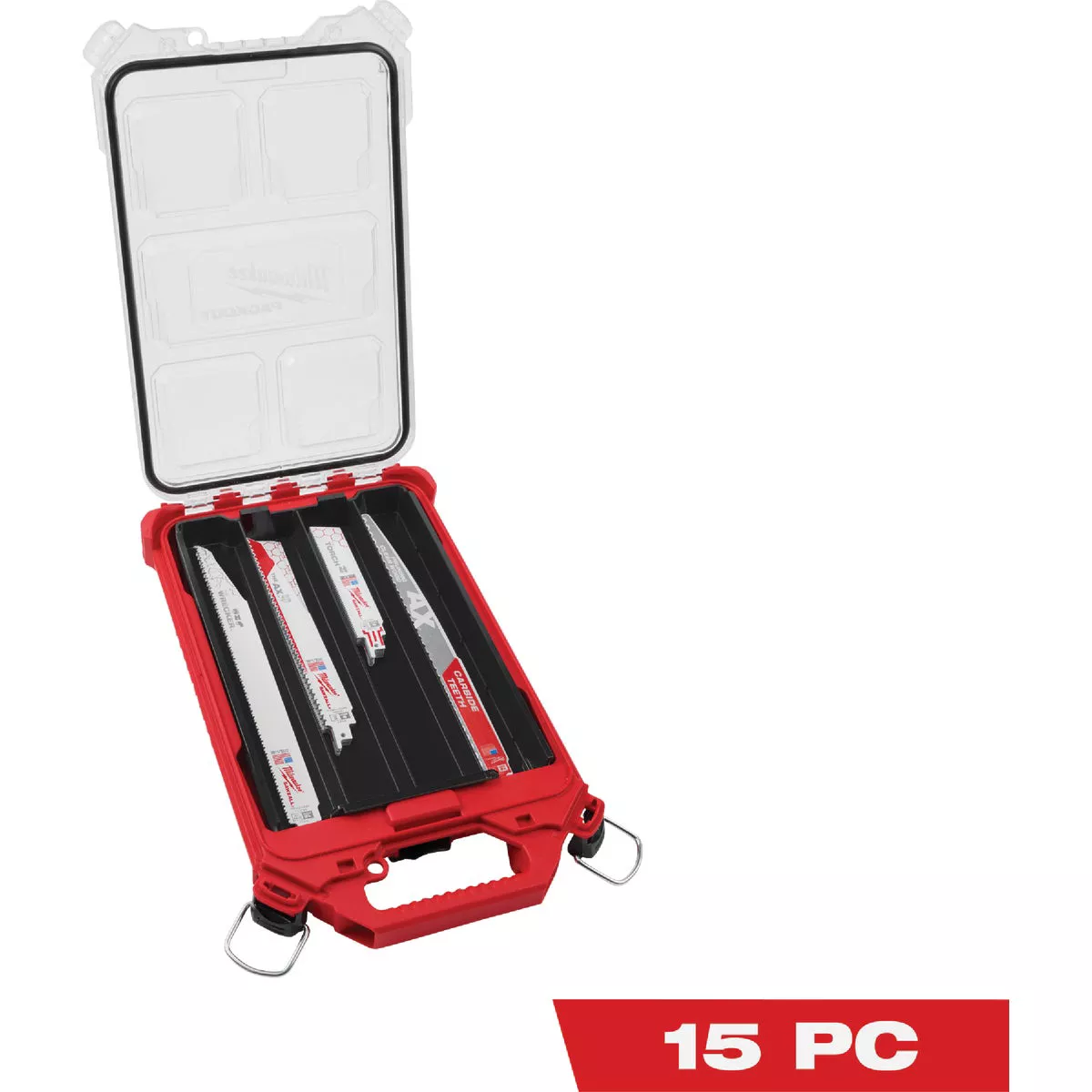 Milwaukee SAWZALL 15-Piece Reciprocating Saw Blade Set with PACKOUT Organizer