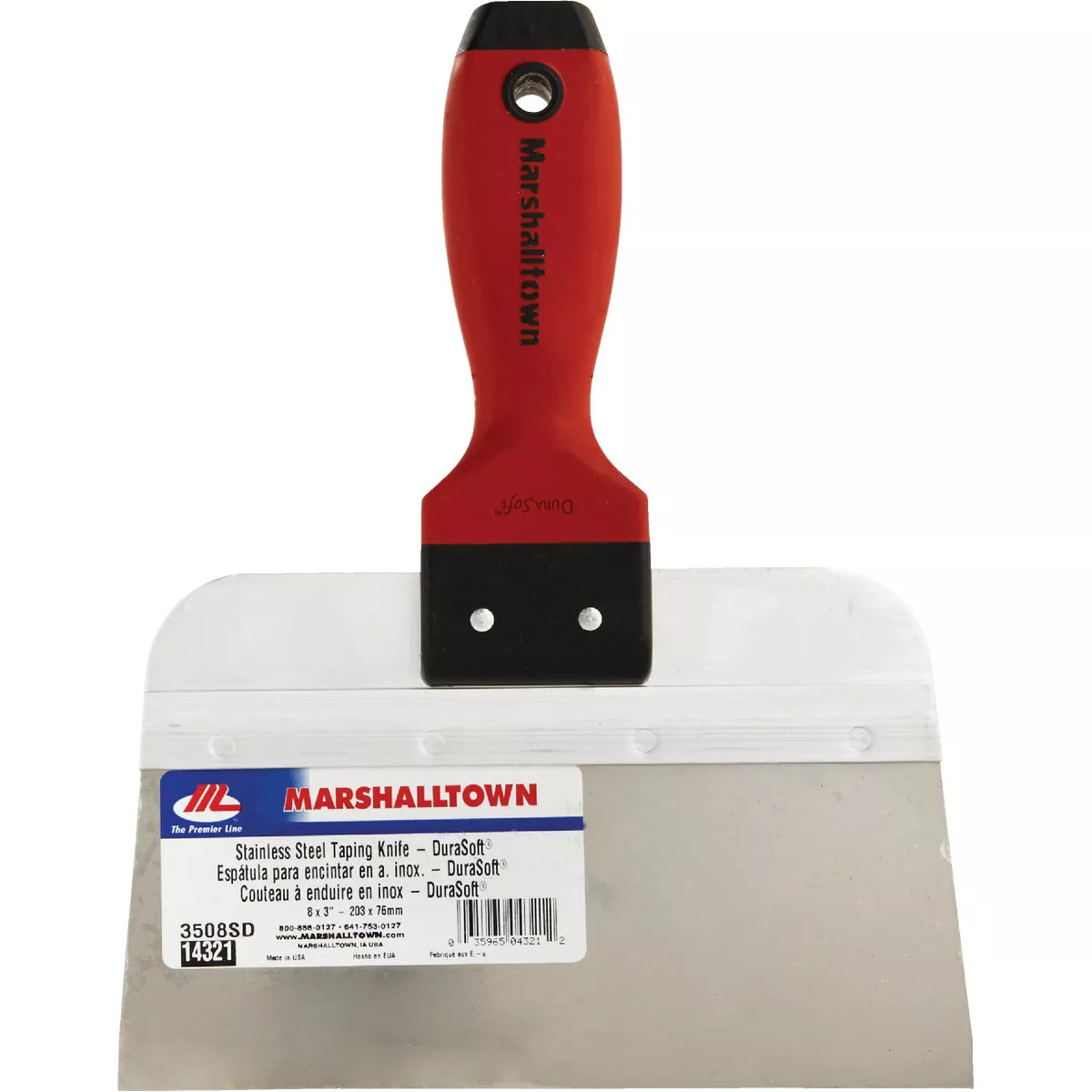 Marshalltown 8 In. Stainless Steel Taping Knife - photo 2