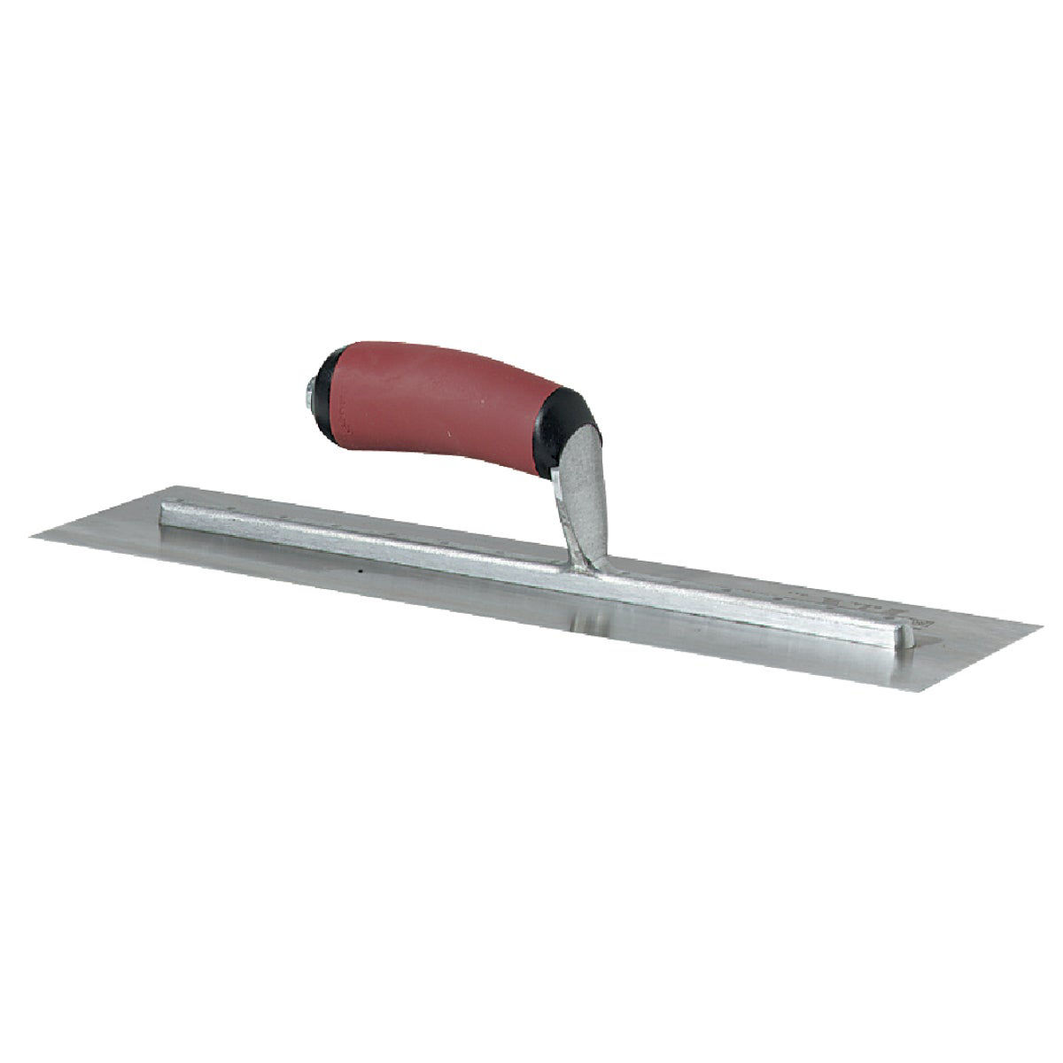 Stainless Steel Flat Finishing Trowel – 300mm (11.8 Inch) – For Concrete, Cement, Drywall, Plastering, Tile & Masonry – Ergonomic Plastic Handle, Non-Stick Base