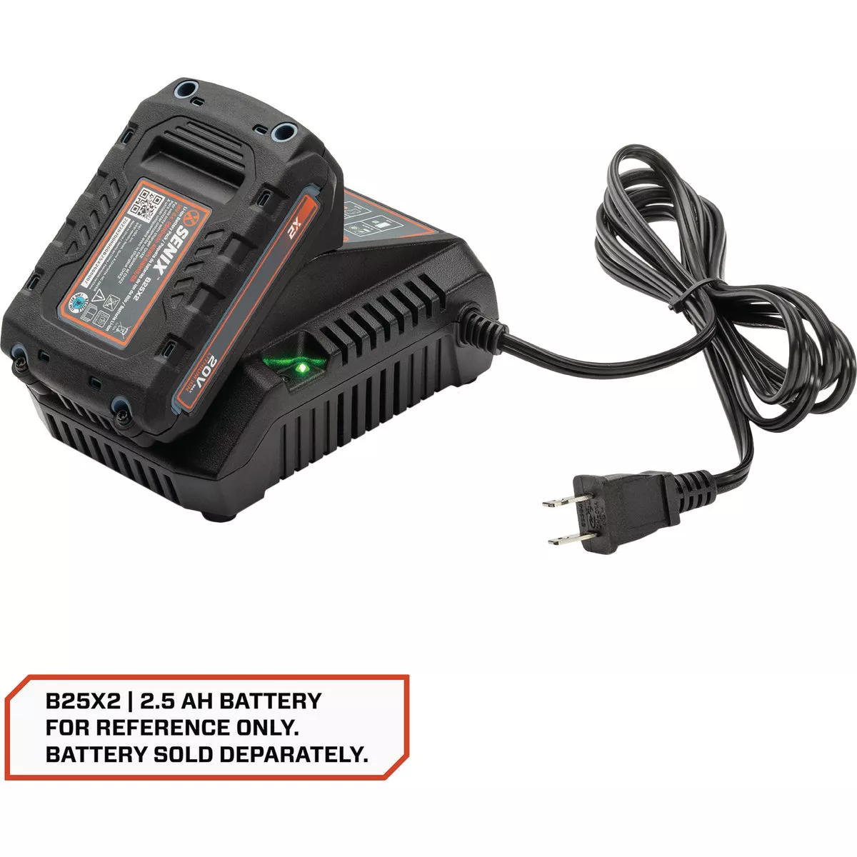 Senix X2 20 Volt Max 2-Amp Lithium-Ion Battery Charger - photo 5