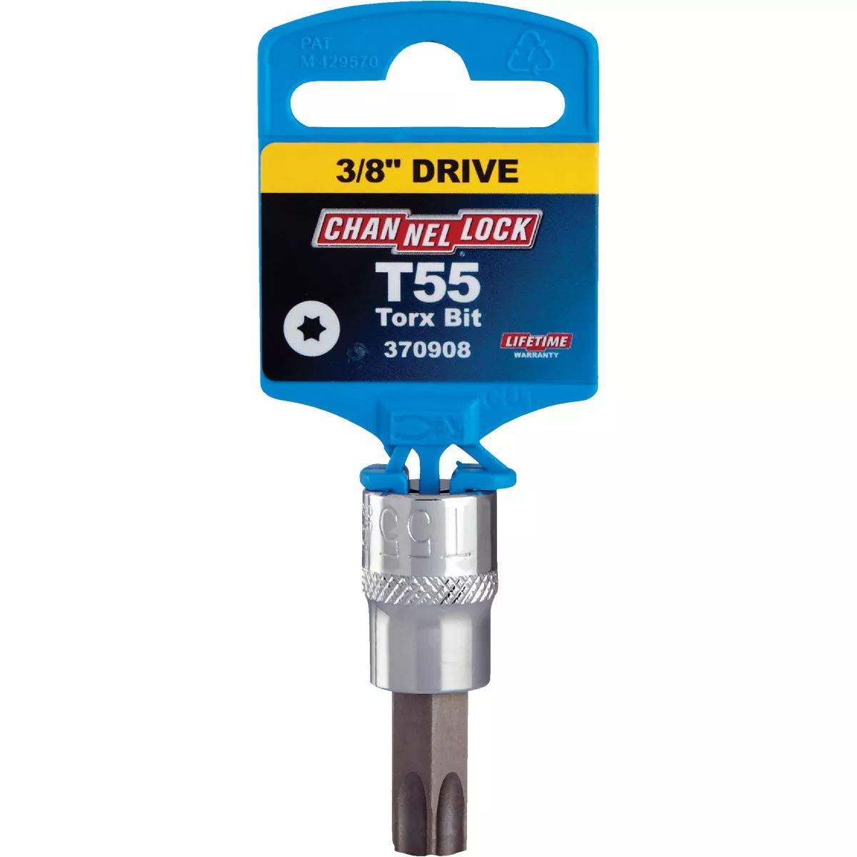 Channellock 3/8 In. Drive T55 6-Point Torx Bit Socket - photo 2