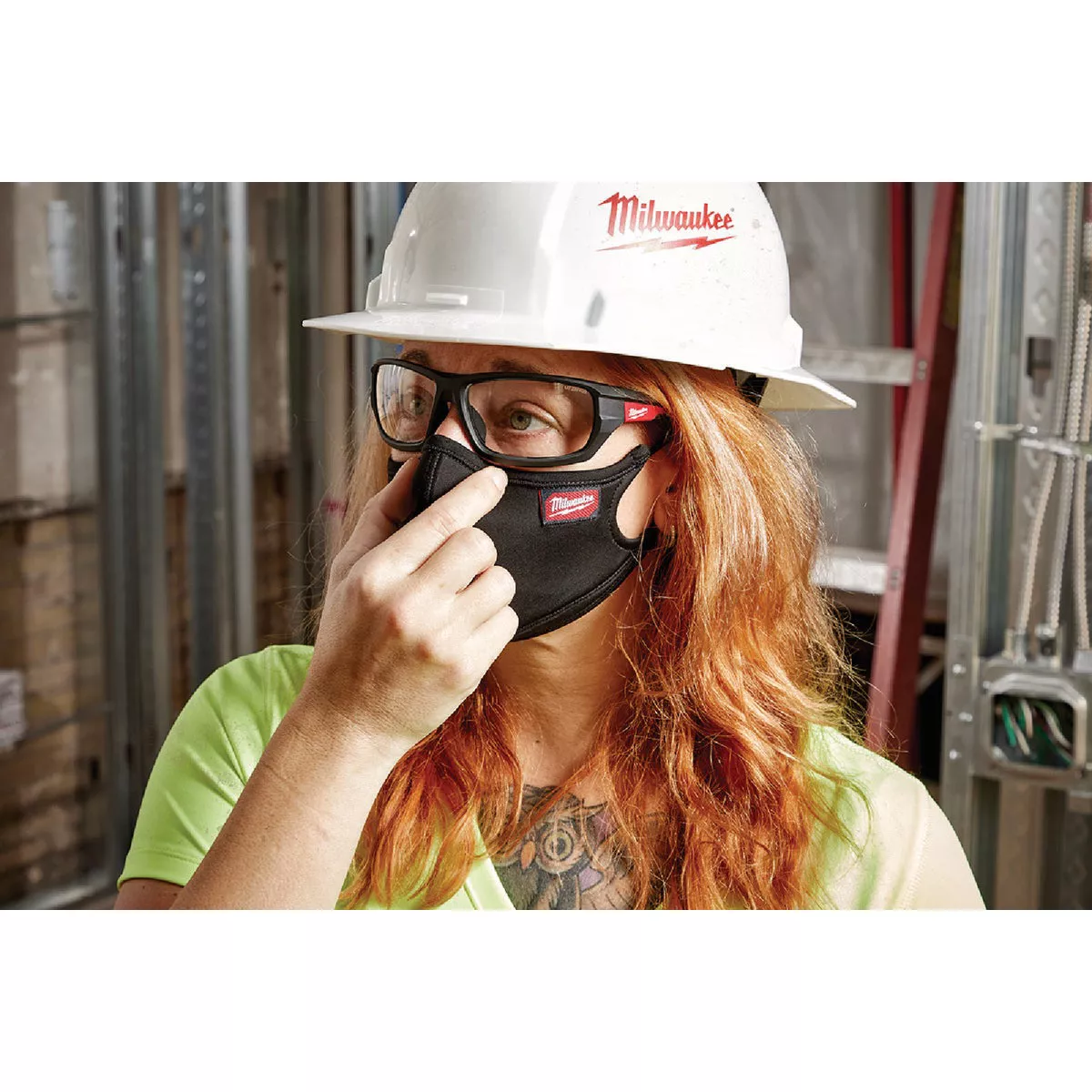 Milwaukee S/M 3-Layer Washable Performance Dust & Face Mask (3-Pack) - photo 7