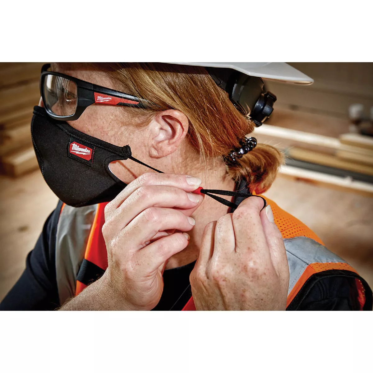 Milwaukee S/M 3-Layer Washable Performance Dust & Face Mask (3-Pack) - photo 8