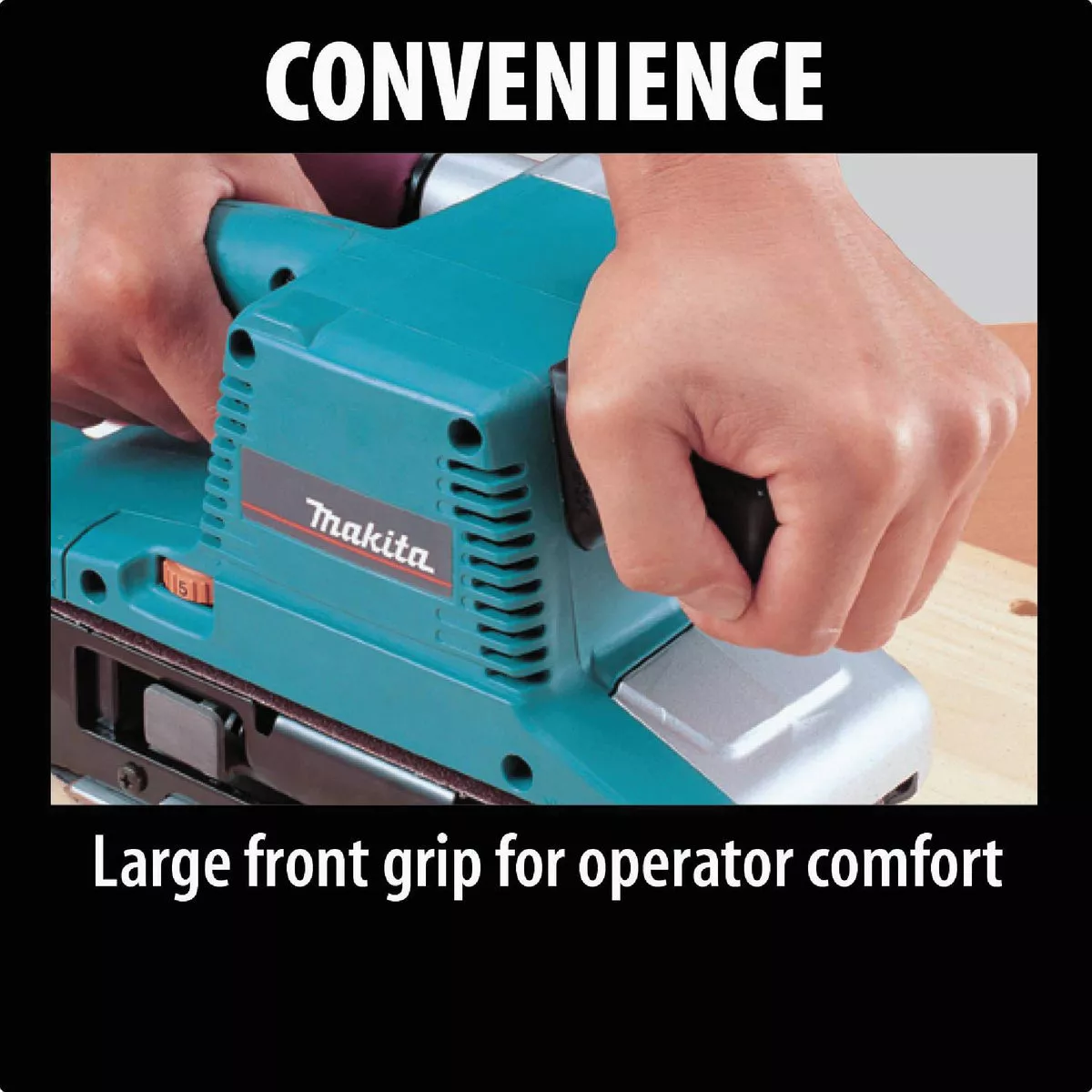 Makita 3 In. x 21 In. 8.8-Amp Belt Sander - photo 12
