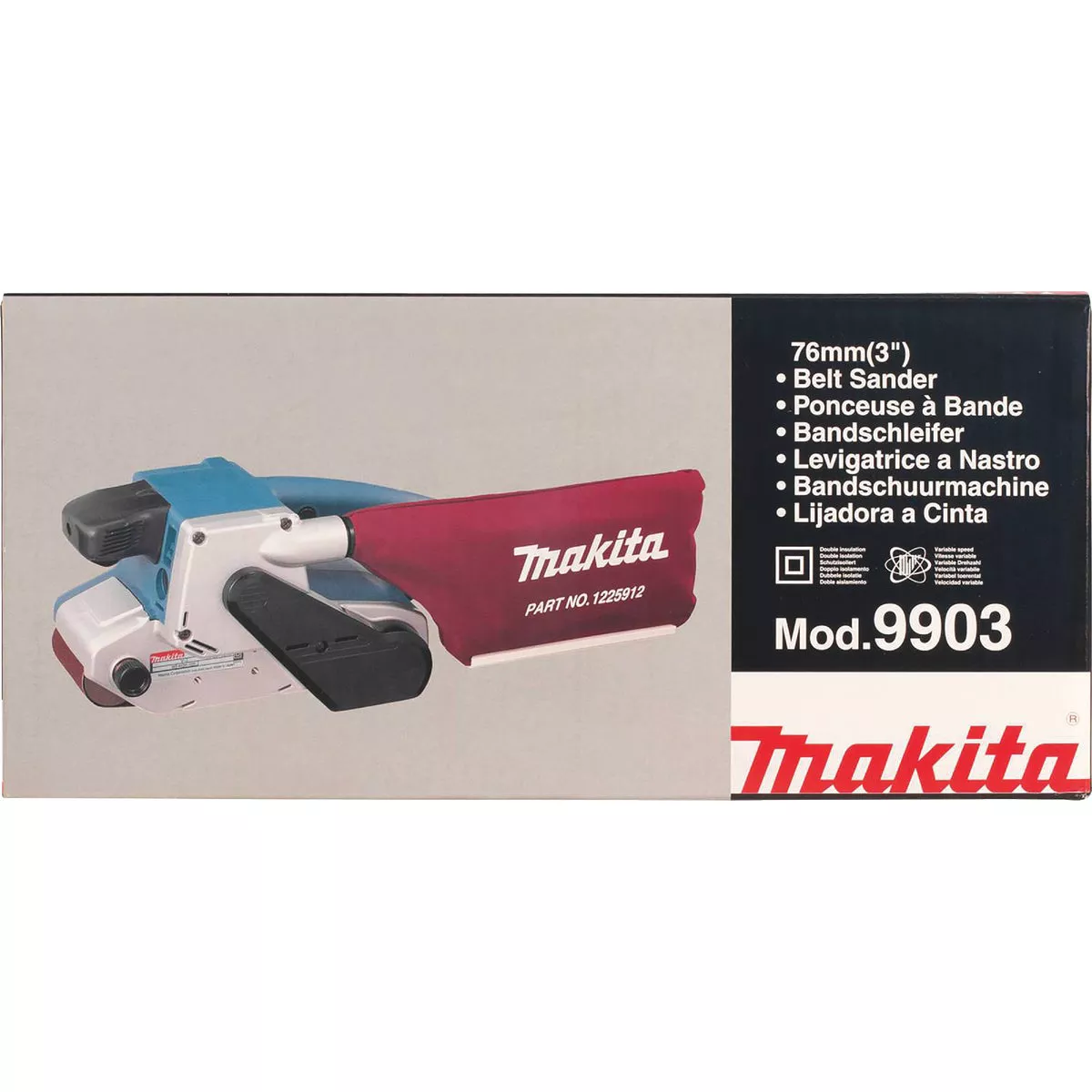 Makita 3 In. x 21 In. 8.8-Amp Belt Sander - photo 2