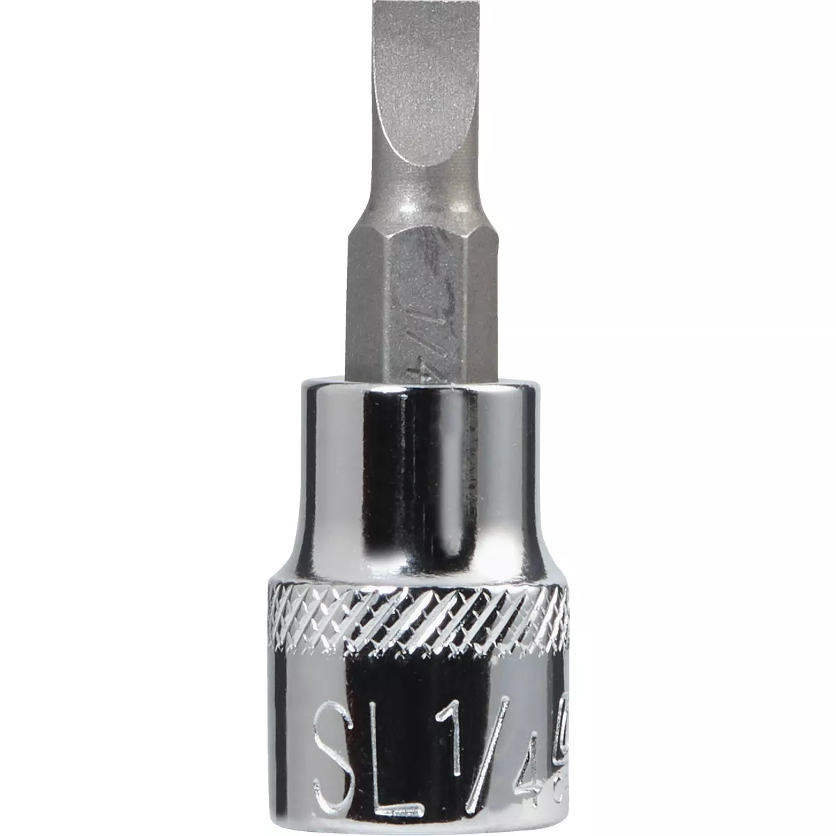 Channellock Standard 3/8 In. Drive 1/4 In. Slotted Screwdriver Bit Socket