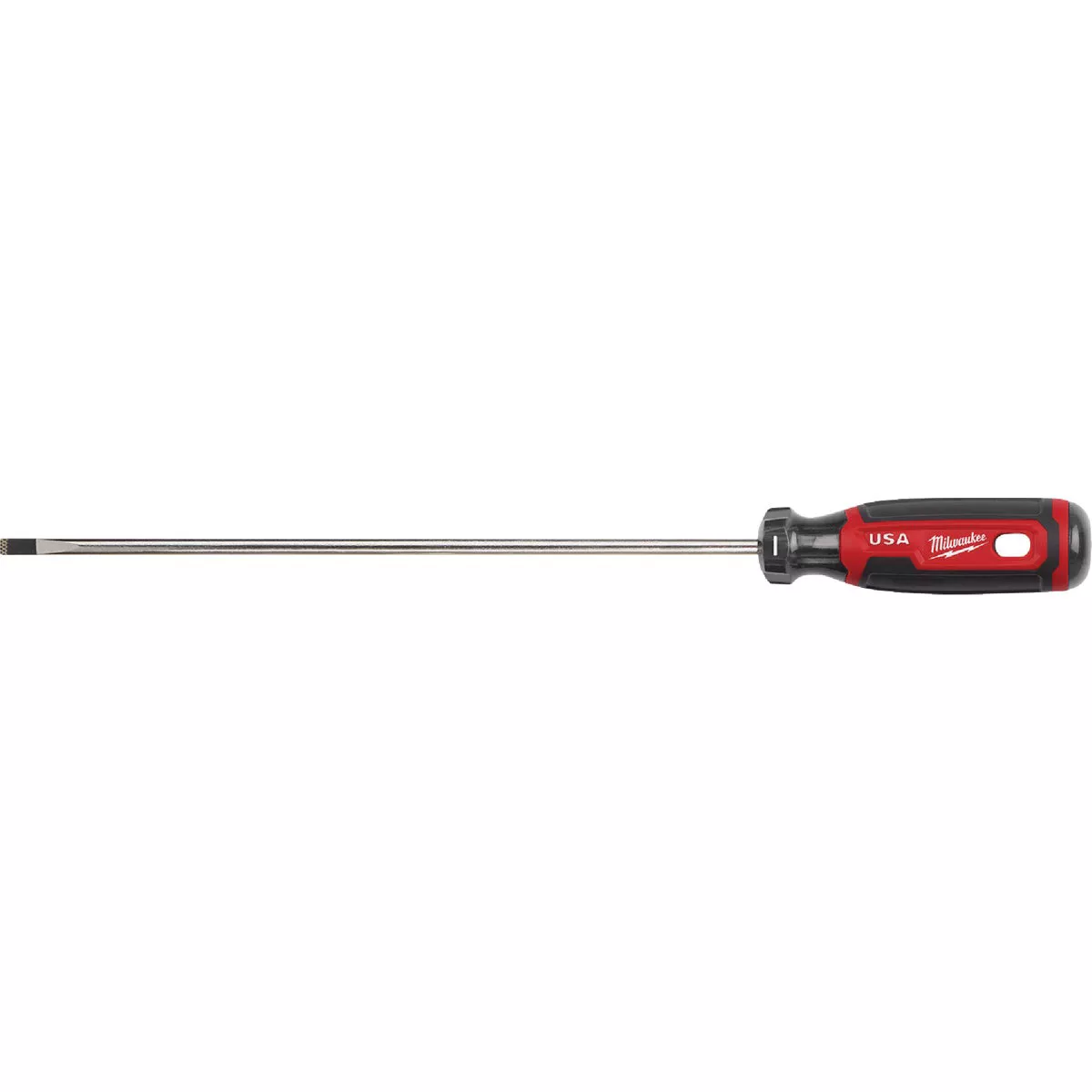 Milwaukee 1/4 In. x 10 In. Cushion Grip Cabinet Tip Slotted Screwdriver (USA) - photo 3