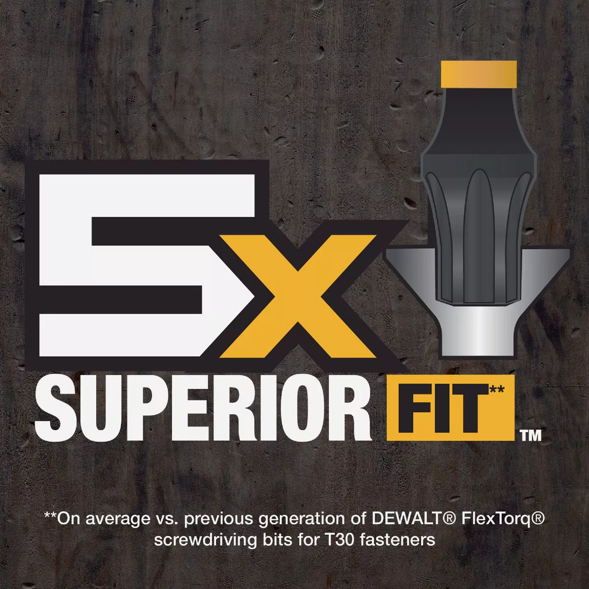 DEWALT FlexTorq 2 In. T30 TORX Impact Screwdriver Bit (3-Pack) - photo 4