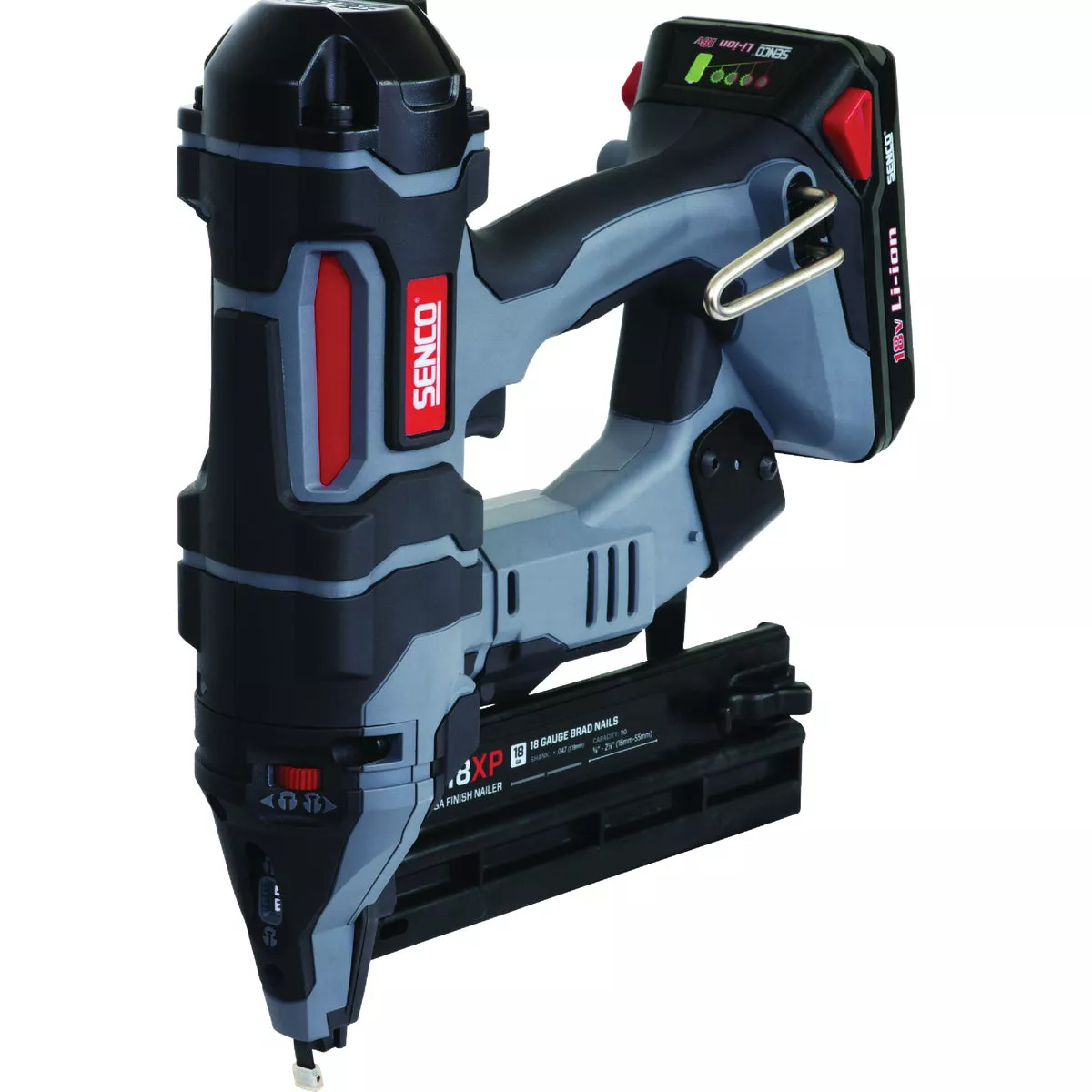 Senco Fusion F-18XP 18 Volt Lithium-Ion Brushless 18-Gauge 2-1/8 In. Cordless Brad Nailer Kit - photo 2