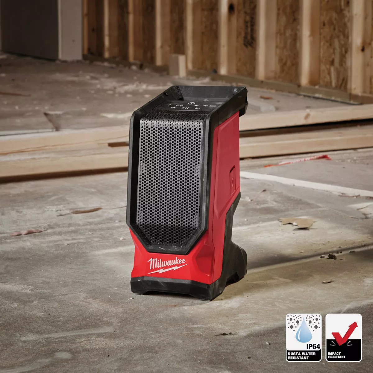Milwaukee M18 Bluetooth Cordless Jobsite Speaker (Tool Only) - photo 5