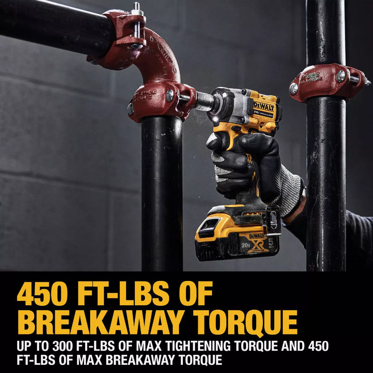 DEWALT ATOMIC 20V MAX Brushless 3/8 In. Cordless Impact Wrench with Hog Ring Anvil (Tool Only) - photo 3