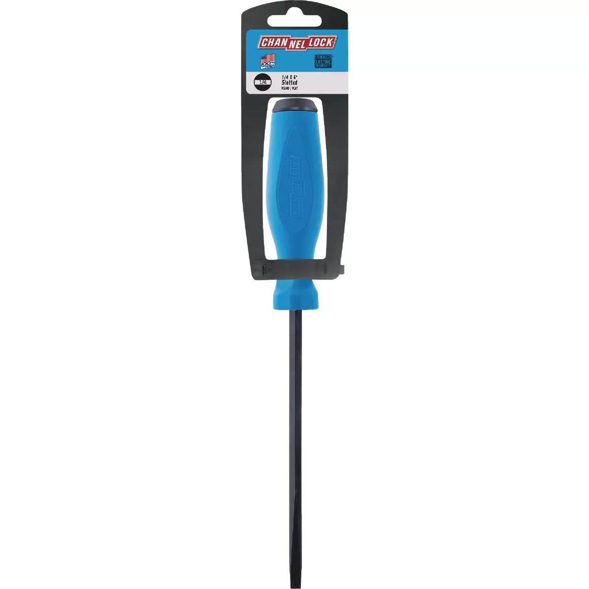 Channellock 1/4 In. x 6 In. Demolition Slotted Screwdriver - photo 2