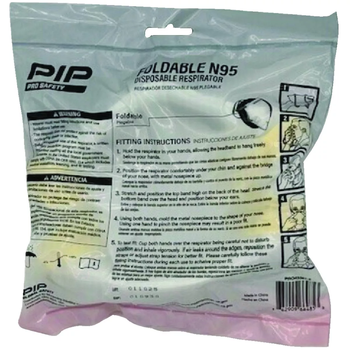 PIP Pro Safety Foldable N95 Disposable Respirator (3-Pack) | True Value ...