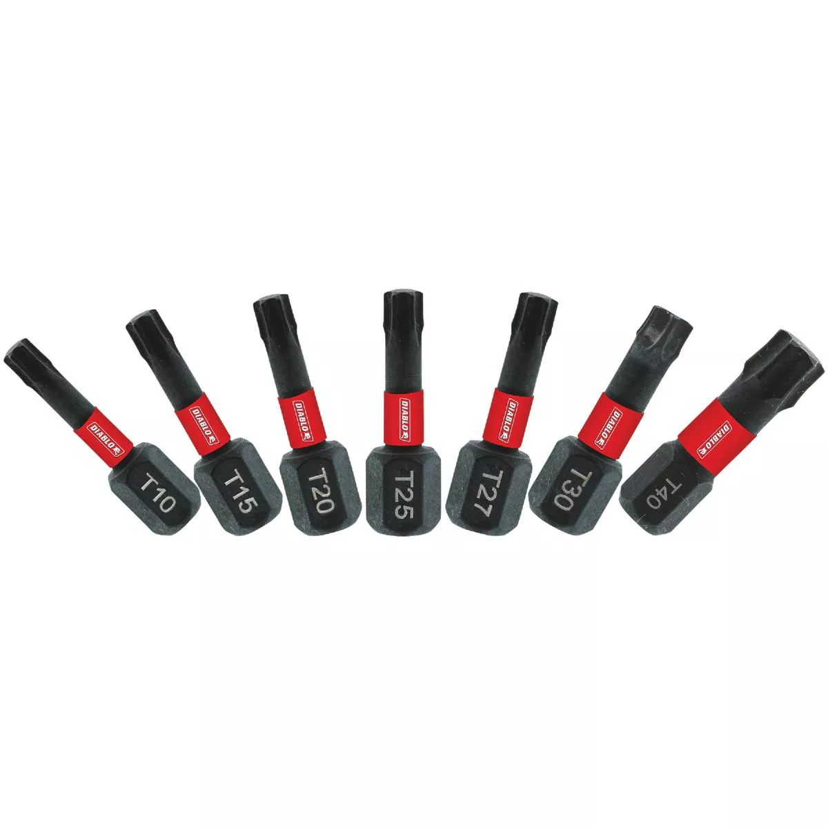 Diablo 1 In. Torx Impact Screwdriver Bit Set (7-Piece)