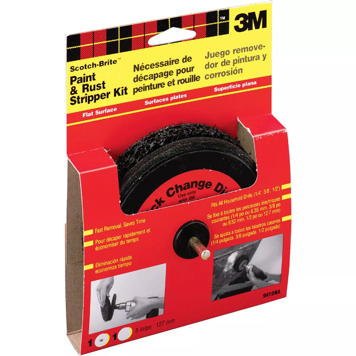 3M 5 In. 2 In. Paint Removal Disc