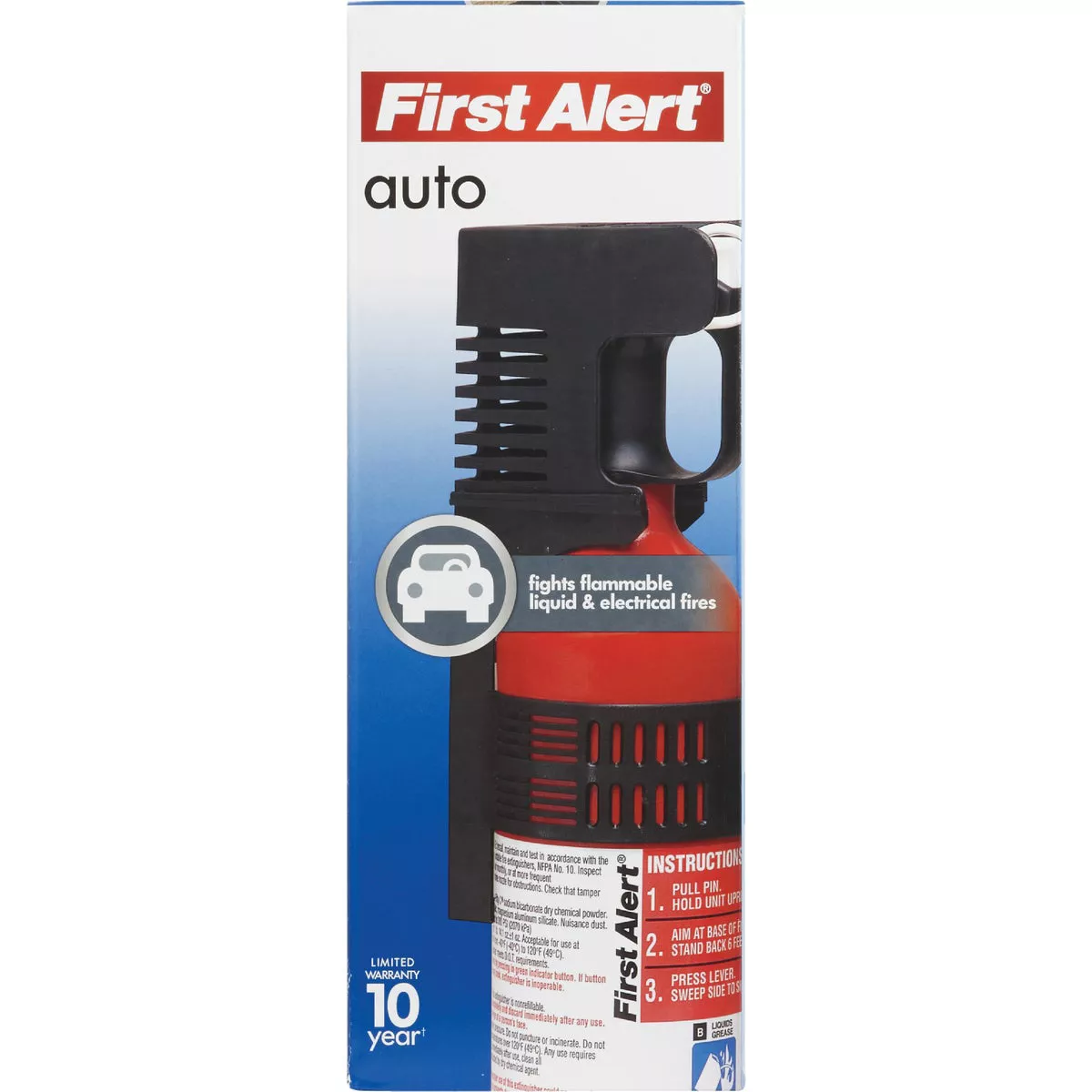 First Alert 5-B:C Auto Fire Extinguisher - photo 2