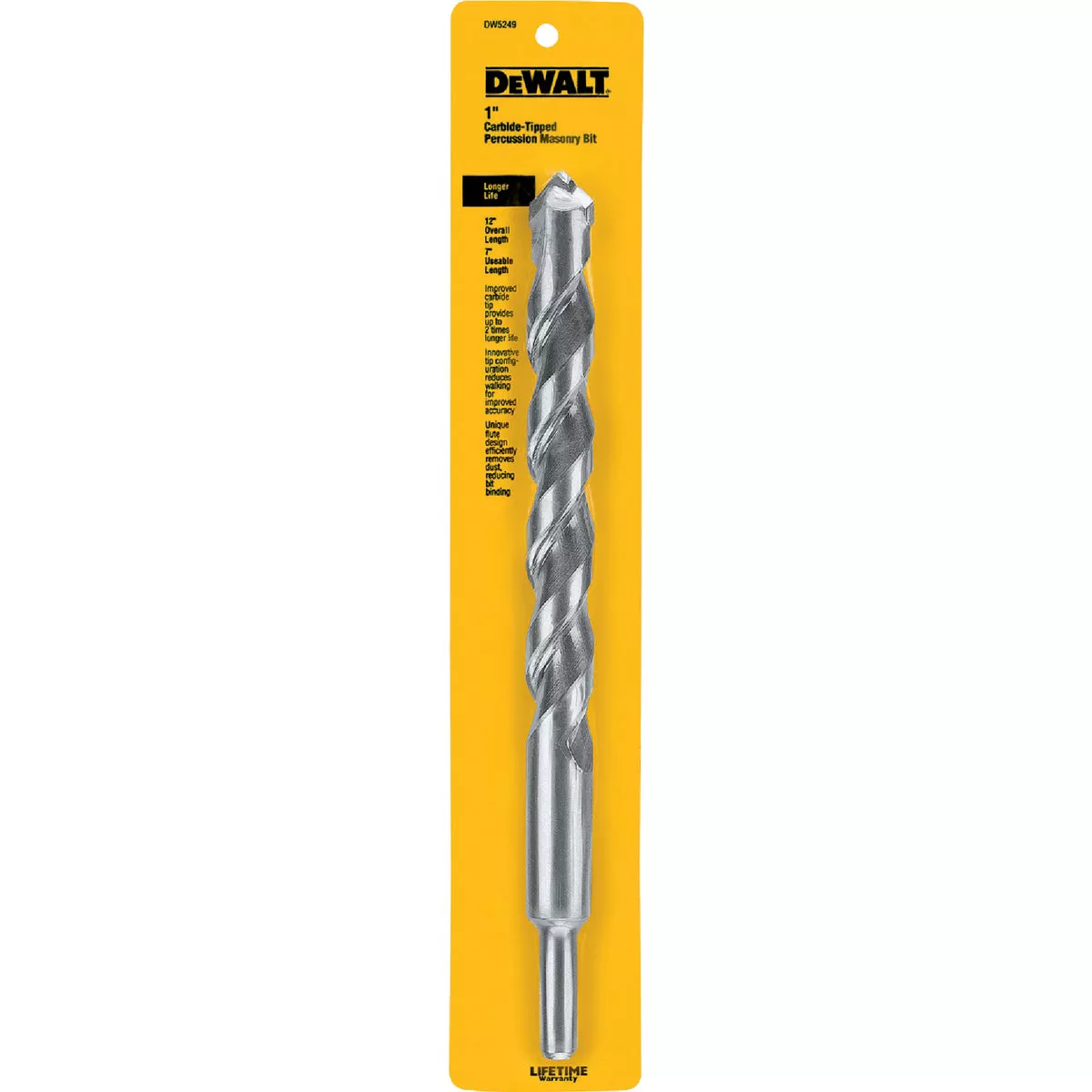 DEWALT 1 In. x 12 In. Masonry Drill Bit