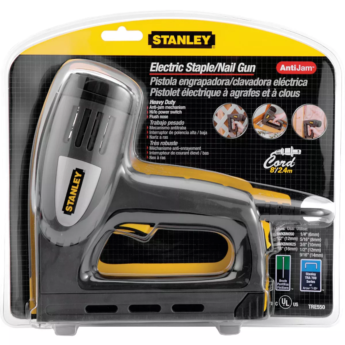 Stanley electric brad nailer hotsell