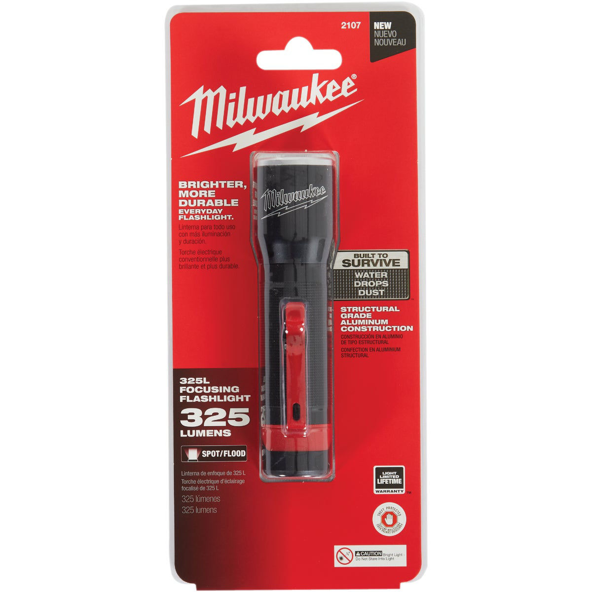 milwaukee 325l flashlight change battery 210721 for Milwaukee.. 325-Lumen LED Focusing : Tools & Home Improvement The LED light emits 325 lumens of TRUEVIEW High Definition output and s a spot to flood sliding beam focus gives users up to 115 meters (377 feet) of beam distance for maximum visibility 2 new Milwaukee 2107 -