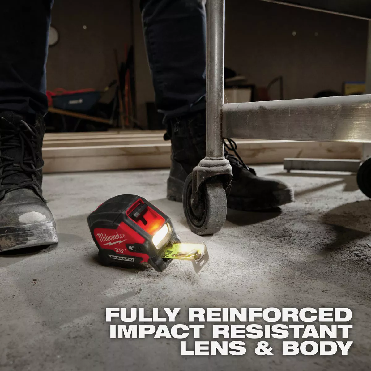 Milwaukee 25 Ft. Magnetic Tape Measure with LED Light - photo 6