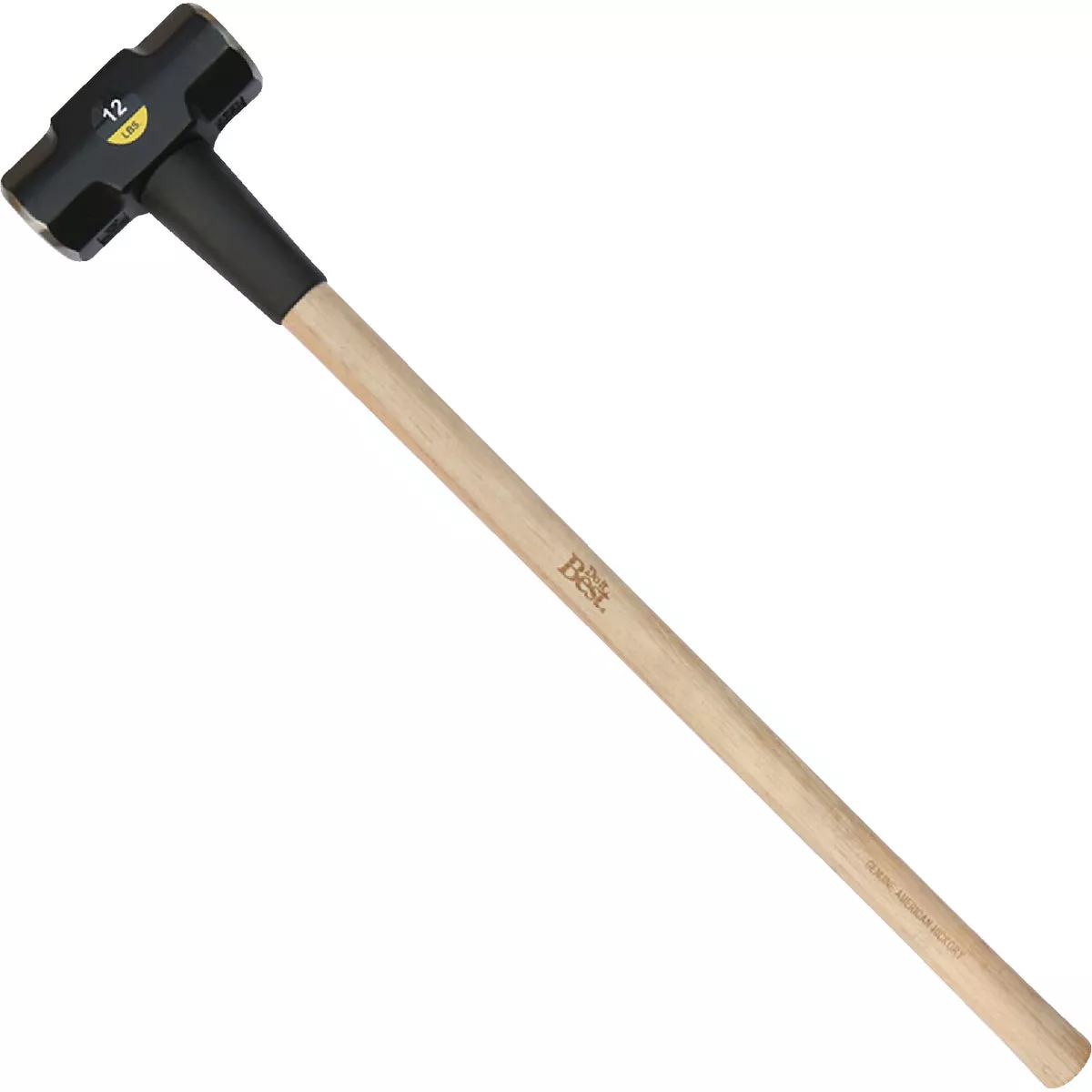 Do it Best 12 Lb. Double-Faced Sledge Hammer with 36 In. Hickory Handle - photo 4