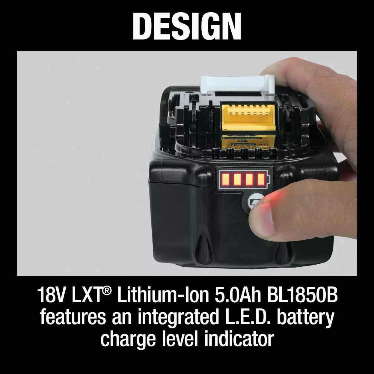 Makita 2-Tool 18 Volt LXT Lithium-Ion Brushless Hammer Drill/Driver & 4-Speed Impact Driver Cordless Tool Combo Kit - photo 6