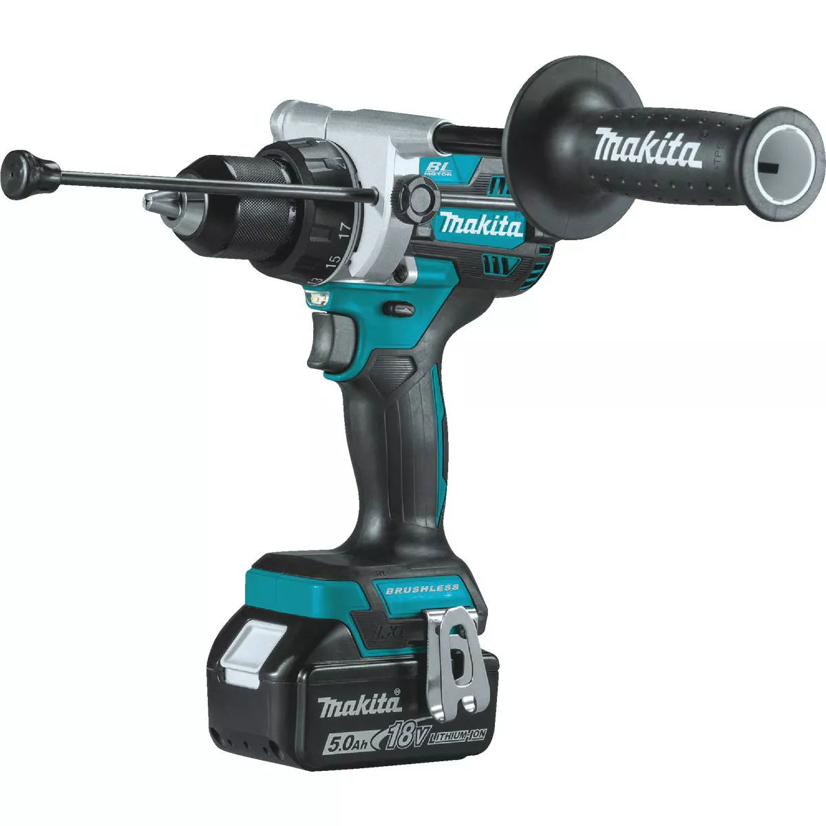 Makita 2-Tool 18 Volt LXT Lithium-Ion Brushless Hammer Drill/Driver & 4-Speed Impact Driver Cordless Tool Combo Kit - photo 20