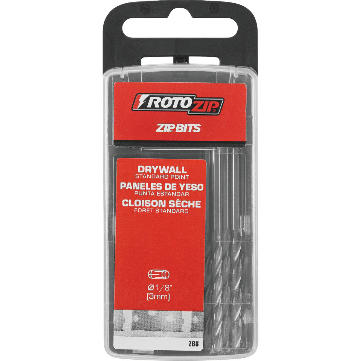 Rotozip 1/8 In. Outlet Drywall Bit (8Pack) Do it Best