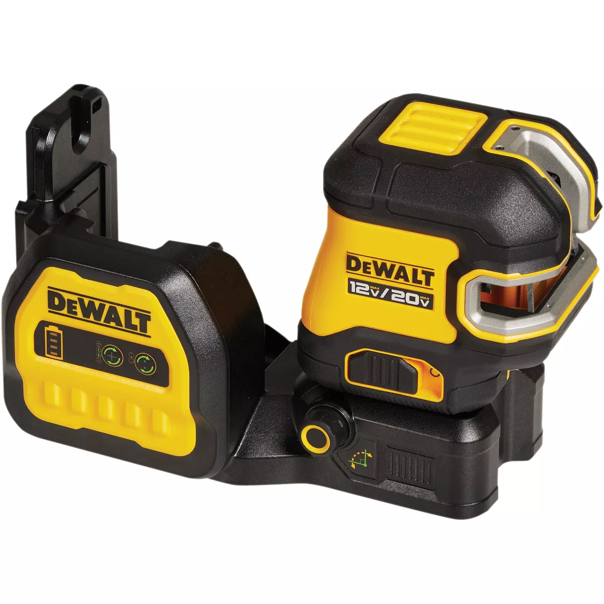 DEWALT 12V/20V MAX Cordless Green Self-Leveling Cross Line 2-Spot Laser Level (Tool Only) - photo 3