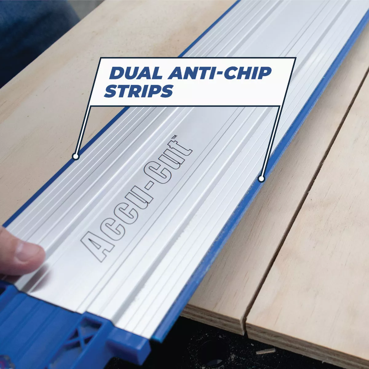 Kreg Accu-Cut 50 In. Aluminum Circular Saw Track Guide - photo 4