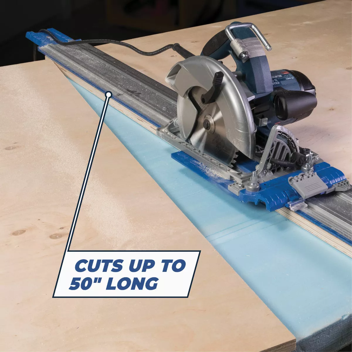 Kreg Accu-Cut 50 In. Aluminum Circular Saw Track Guide - photo 5