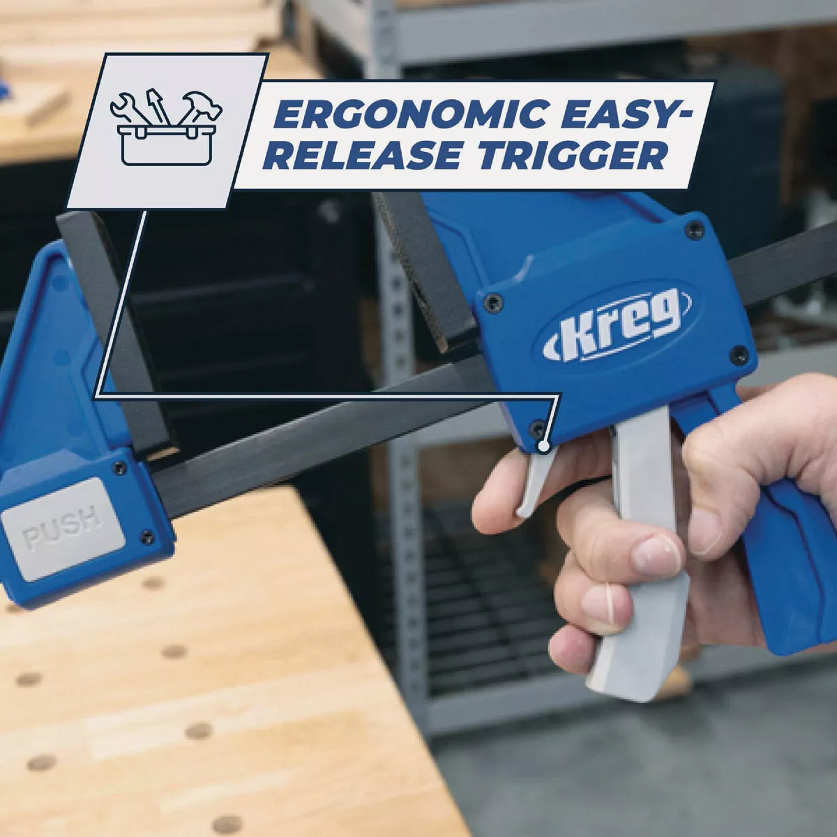 Kreg VersaGrip 36 In. Bar Clamp - photo 3