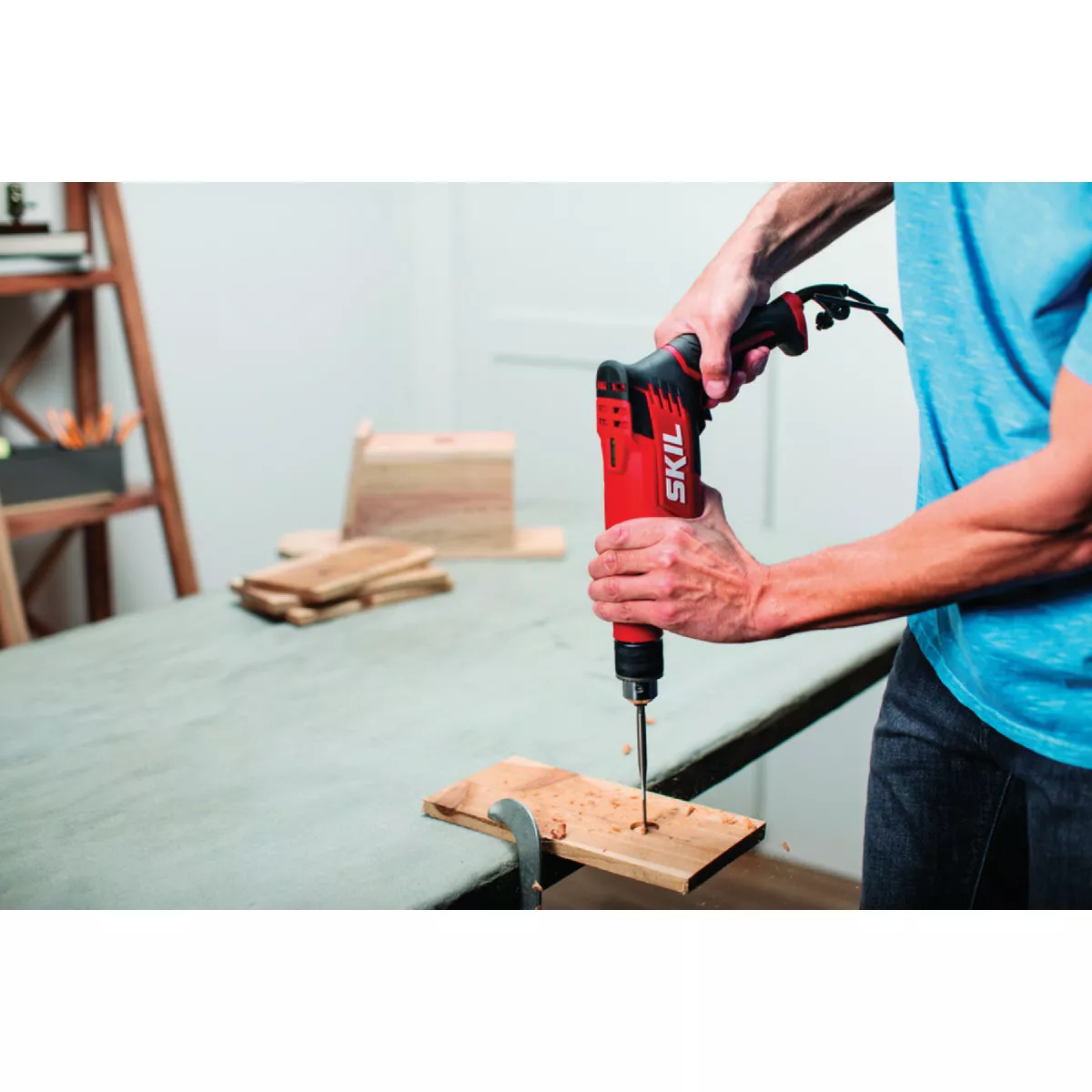 SKIL 1/2 In. 7.5 Amp Corded Drill - photo 2