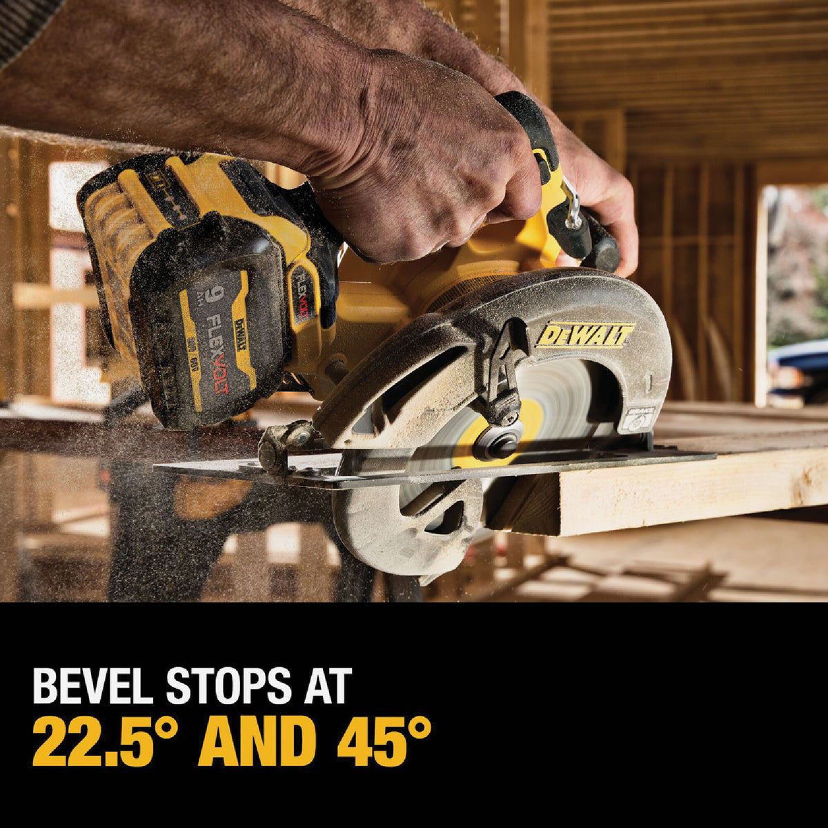 DEWALT FLEXVOLT 60V MAX Brushless 7 1 4 In. Cordless Circular Saw with 9.0 Ah Battery Charger