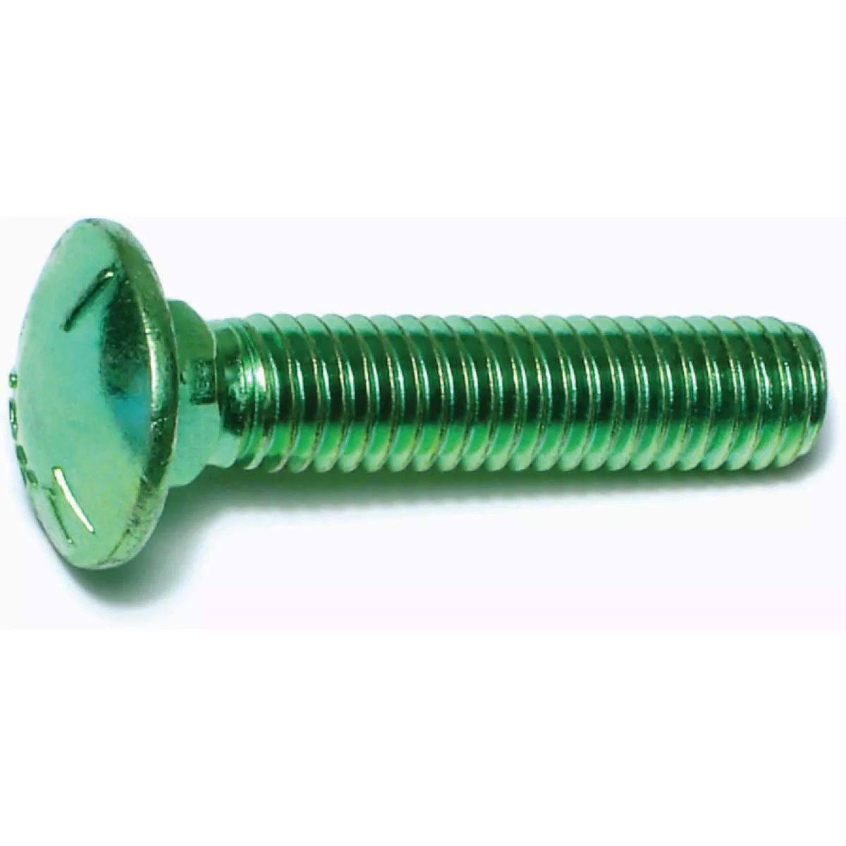 Midwest Fastener 3/8 In.-16 x 1-3/4 In. Green Rinsed Zinc Plated Grade 5 Steel Coarse Thread Carriage Bolt (76 Ct.)