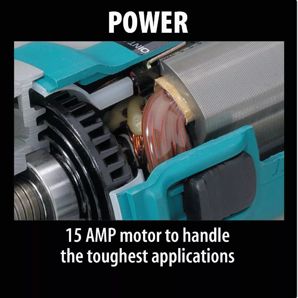 Makita 7 In. 15-Amp Angle Grinder with Lock On - photo 5