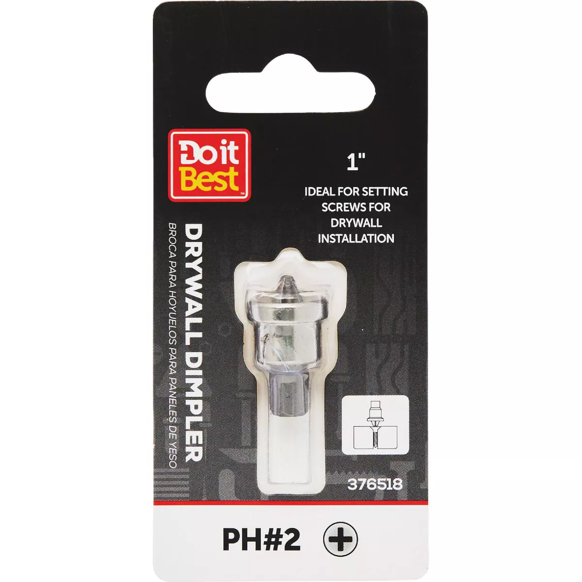 Do it Best #2 1/4 In. Drywall Dimpler Screw Setter